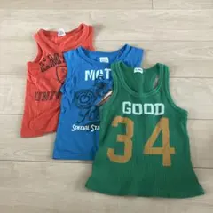 F.O.KIDS タンクトップ 3枚セット120cm