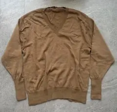 UNIQLO ユニクロ　エクストラファインメリノウール　Vネック　薄手ニット