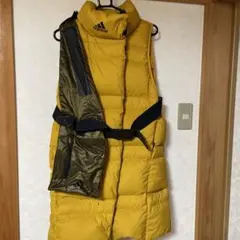 adidas イエロー ダウンベスト ➕ナイロンベスト