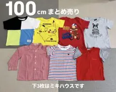 100cm Tシャツセット（ポケモン・ミキハウスなど）トップス　100 110