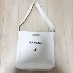 KANGOL ホワイト トートバッグのサムネイル