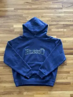 BLESSU パーカー ネイビー M