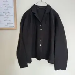 美品！LOISIR バンブーリネンボクシーシャツ - メルカリ