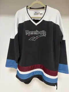 【希少】90's Reebok デカロゴ ゲームスウェット Lサイズ