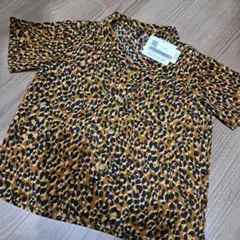 レオパード柄 半袖シャツ 120