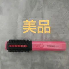 TESCOM ICOTTE ピンク ブラシヘアアイロン