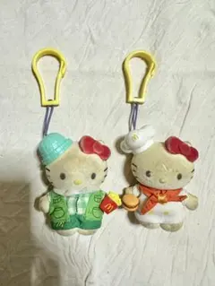 【マック/ハッピーセット】おでかけハローキティ マスコットストラップセット