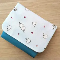 マチ付き移動ポケット　女の子　シマエナガ②