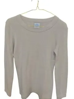【値下げ】Ron Herman 長袖 Tシャツ ライトベージュ　sサイズ