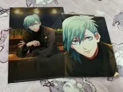 うたプリ　AS ステラワース 特典 クリアファイル 布ポスター 藍