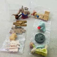 当時物／レア 未使用品 HGワールド ガンバの冒険 フィギュア 4種セット