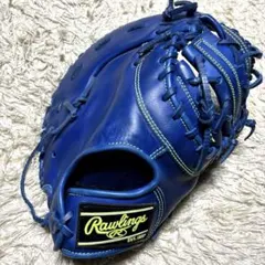 ローリングス R9 HYPER TECH ファーストミット 少年 軟式 ブルーのサムネイル