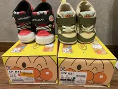 アンパンマン ベビーシューズ レッド 12.5・13.0