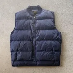激レア Eddie Bauer 黒ダクフィッシングベスト L ネイビー - メルカリ