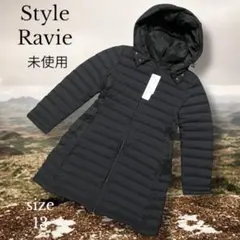 未使用【Style Ravie 】ダウンコート　サイズ13 ブラック