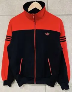 70s〜80s 西ドイツ製 adidas トラックジャケット ジャージ 赤 5