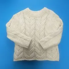 ZARA ケーブル編みセーター 6-7 (120cm)