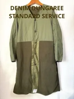 DENIM & DUNGAREE ミリタリー キルティングコート 01