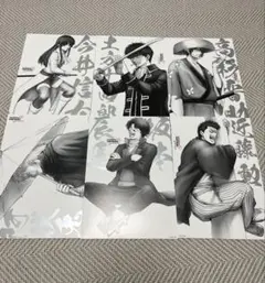 【匿名配送】銀魂 ポスター コースター ステッカー セット