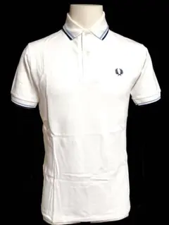 【値下げ中】フレッドペリー M12 ポロシャツ 白 Mサイズ 38 英国製 美品