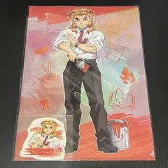 鬼滅の刃 AGF 2021 クリアファイル&ステッカーセット 煉獄杏寿郎