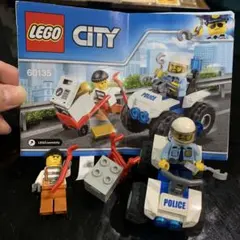 LEGO City 60135 ドロボウとポリスの4WDバギー レゴ　ミニフィグ