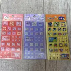 【新品未開封】たまごっち　サンリオ　タイルシール　3点セット