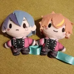 プロセカ　ふわぷちマスコット　東雲彰人　青柳冬弥　2体セット