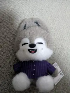SKZOO ふわふわボア パジャマぬいぐるみ～GiGO限定～ 【ウルフチャン】
