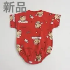 【新品】Hello Kitty 水着キティちゃん ベビーロンパース赤
