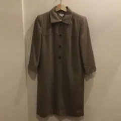 フォクシー/FOXEY ロゴ釦総柄刺繍デザインワンピース40