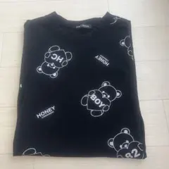 Honey cinnamon ハニーベアーロングTシャツ ハニーシナモンのサムネイル