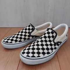 Vans チェッカーパターン スリッポン 28.0センチ