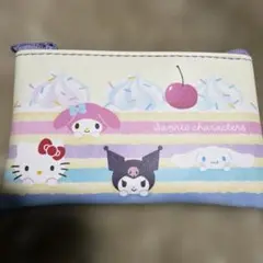 サンリオ フラットミニポーチ シークレット