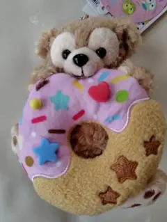 ディズニー ダッフィー フィルド・ウィズ・ジョイ ダッフィー ぬいぐるバッジ