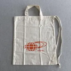 BEAMS エコバッグ ワンショルダー&トートバッグ アイボリー ショッパー