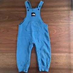 ノースフェイス　サロペット　オーバーオール　水色　青