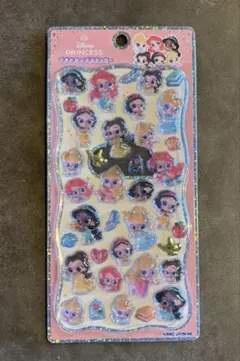 【正規品】ディズニープリンセスプチドロ プチドロップステッカー