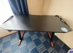 ゲーミングデスク カーボン調 直接取りに来られる方限定