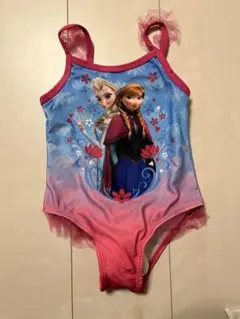 100cm新品未使用女の子アナと雪の女王 キッズ水着