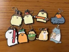 お文具さん お文具といっしょ お文具 キーホルダー ラバーキーホルダー グッズ