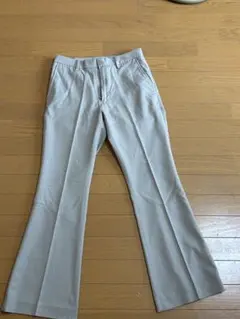 HARE フレアパンツ Sサイズ ライトグレー