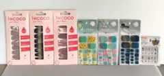 インココ INcoco 貼るだけマニキュア ネイルステッカーぷっくりネイルシール