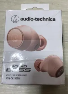 6-168 オーディオテクニカ ATH-CKS30TW PK ワイヤレスイヤホン