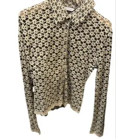 【値下げ可】CLANE 3D Flower Lace Shirt Mサイズ
