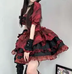 axes femme kawaii 牡丹刺繍チャイナワンピース（クロ） axes femme kawaii（アクシーズファムカワイイ）の「牡丹刺繍チャイナ