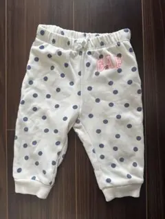 値下げ　baby Gap Disneyスウェットパンツ　水玉パンツ　ミニーちゃん