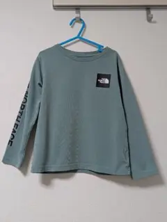 THE NORTH FACE 120cm くすみグリーン 長袖Tシャツ