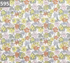595♡リバティ カーメラデイジー タナローン生地