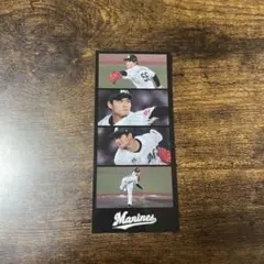 千葉ロッテマリーンズ フォトグレイカード 中森俊介